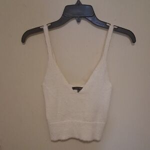Love Tree Cream Knit Camisole